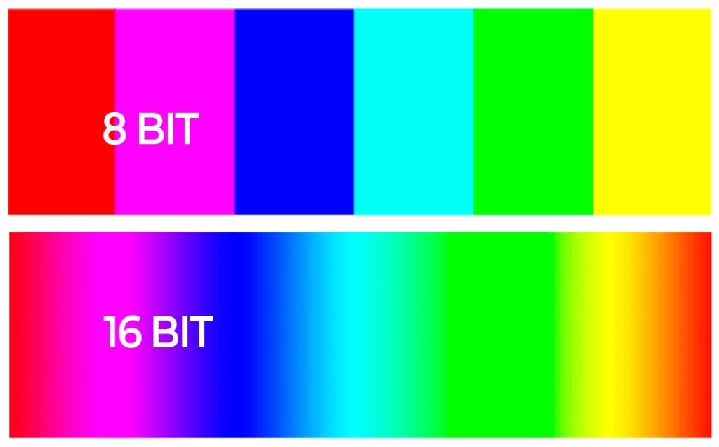 8bit vs 16bit